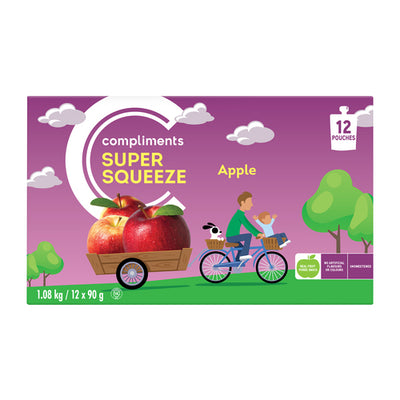 COMP APPLE SNK SUPER SQZ UNSWT [12 ea]