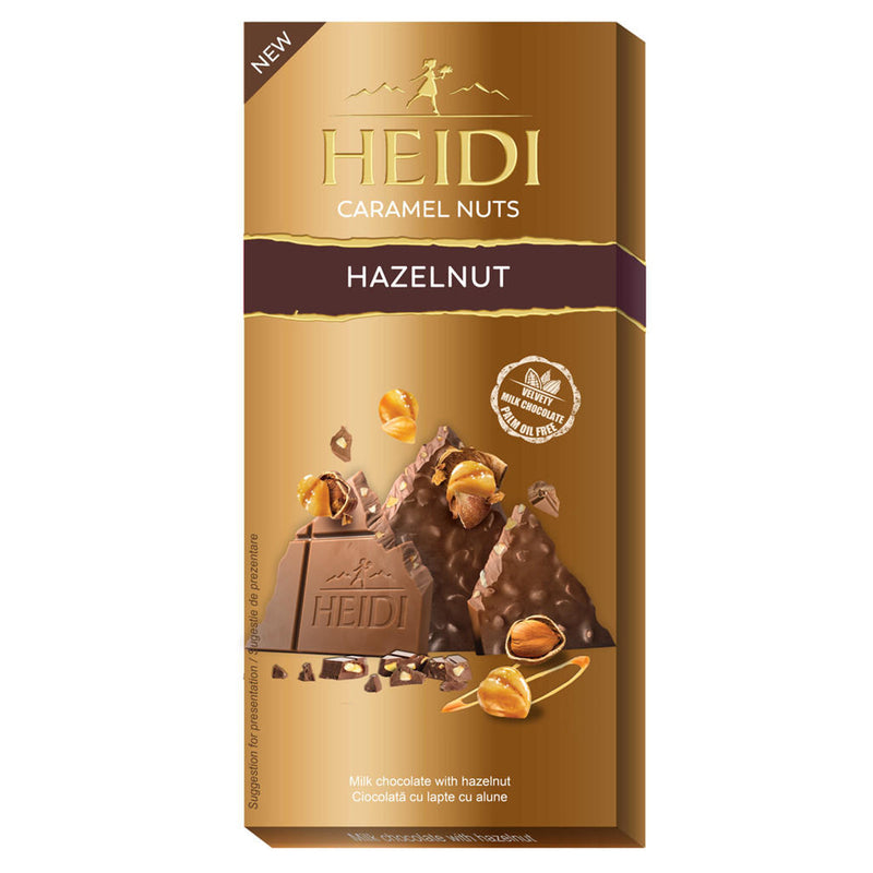 HEIDI CARML NUTS HAZLNUT BAR