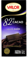 VALOR 82% CACAO SUPRM DARK [100 g]