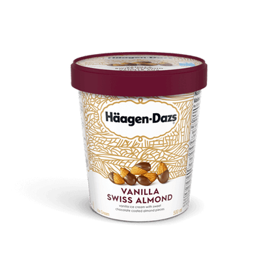 HAGDAZ VAN ALMND ICE CREAM [450 ml]