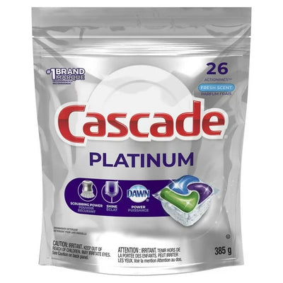 CASCD POUCH PLAT w/ LIQ & PW 2 [26 ea]
