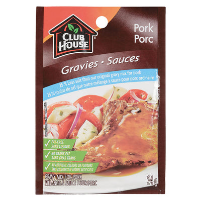 C/HOUSE GRAVY PORK 25% LESS SA [24 g]