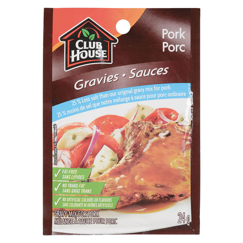 C/HOUSE GRAVY PORK 25% LESS SA [24 g]