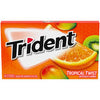 TRIDENT TROPICAL TWIST GUM 14p [1 pkg]