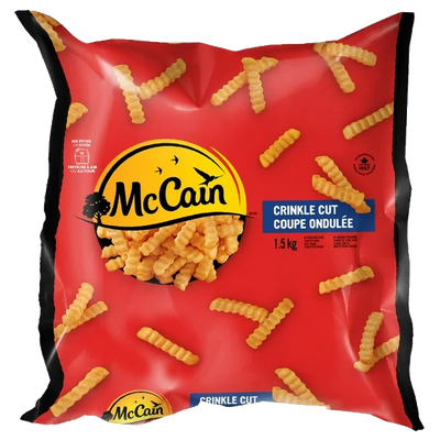 MCCAIN CRINKLE CUT FRIES 1.5kg