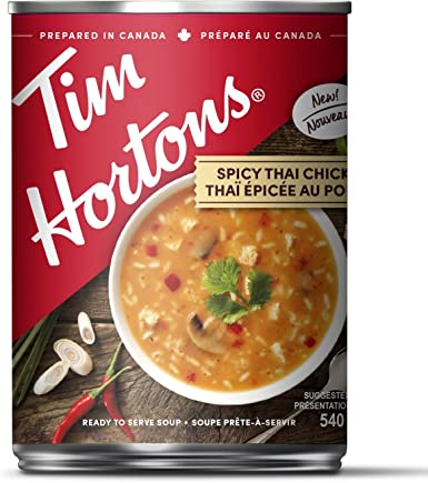 TIM HORTN SOUP SPICY CHICK THA [540 ml]