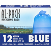 A1-PACK GREEN RECYCLE BAGS [12 ea]