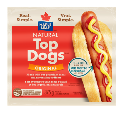 MAPLE LEAF HOT DOGS ORIGINAL [375 g]