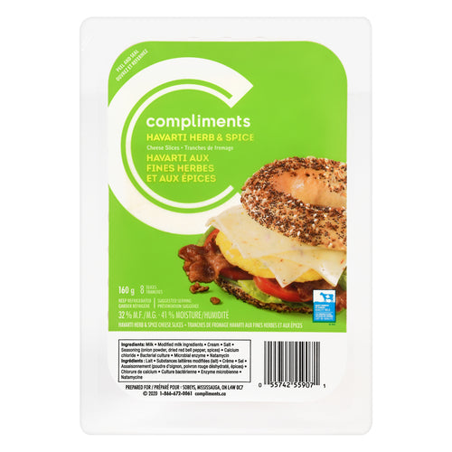 COMP HAVARTI HERB & SPICE SLIC [170 g]