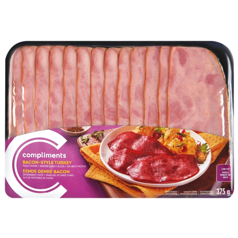 COMPLIMENTS TURKEY BACON [375 g]