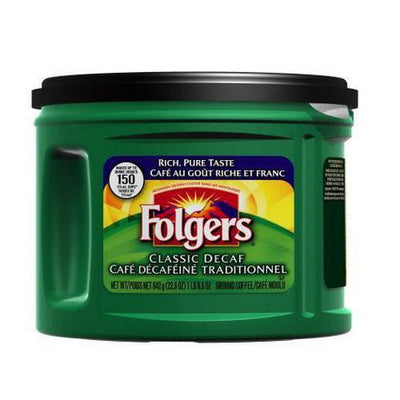 FOLGERS DECAF COFFEE 544g