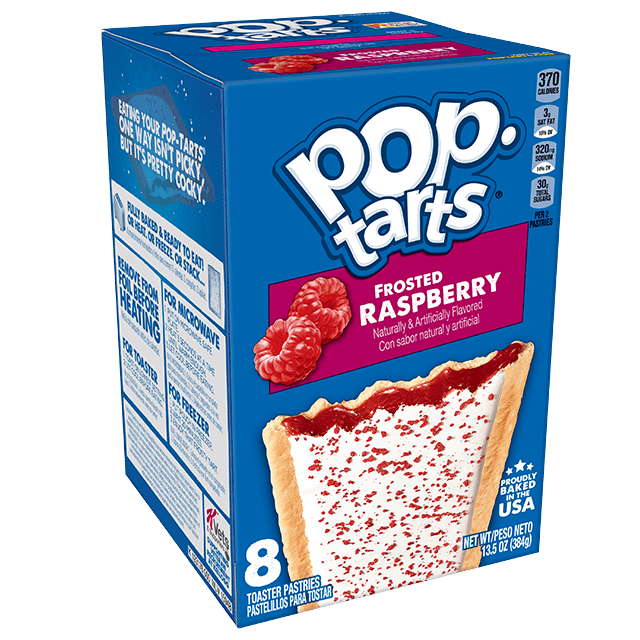 KLGGS POPTARTS RASPBERRY [384 g]