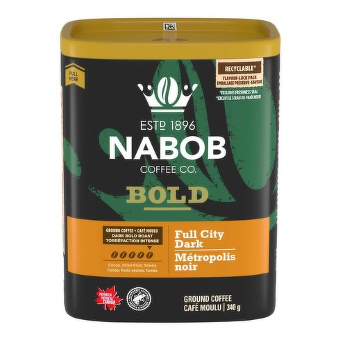 NABOB BLD FULL CITY DRK COFFEE [340 g]