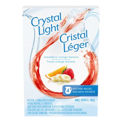 CRYSTAL LIGHT STRAW/ORG/BAN [38.8 g]