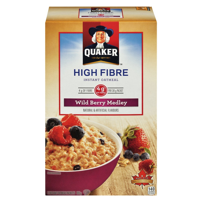 QUAKER INST OATMEAL WILD BERRY [300 GM]