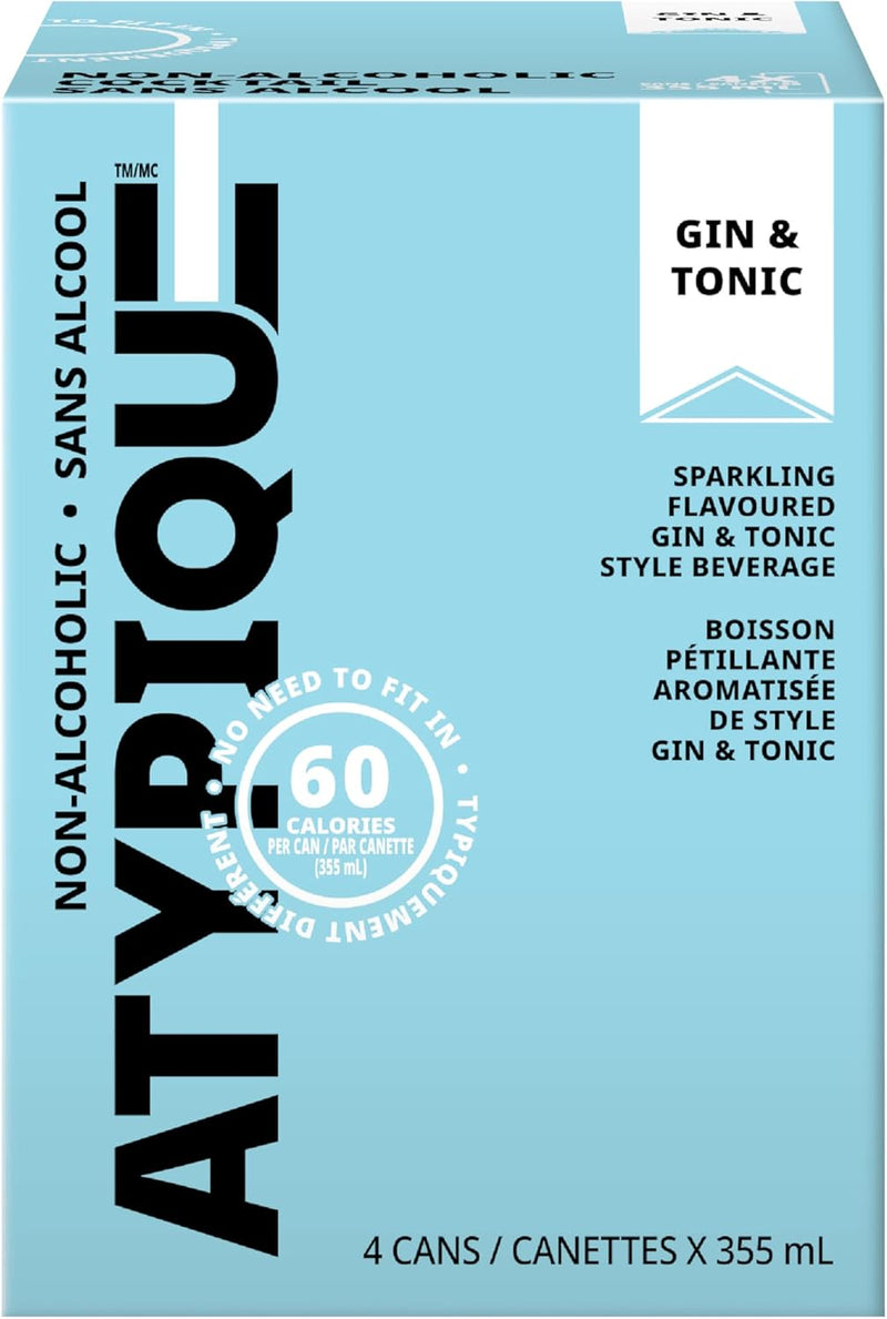 ATYPIQUE GIN TONIC NON ALCOH [4 ea]