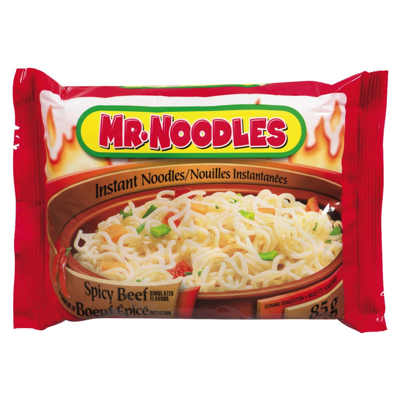 MR NOODLE SPICY BEEF [85 g]