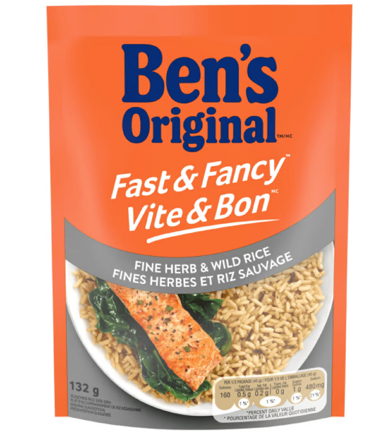 BENS F&F FINE HERB & WILD RICE [132 g]
