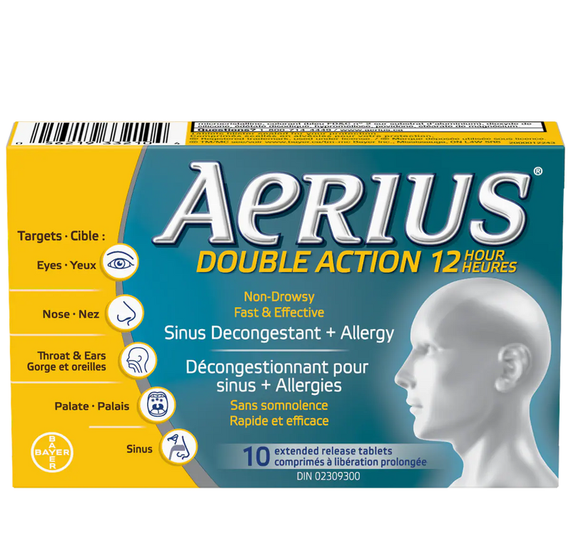 AERIUS DA TB 2.2/120MG [10 ea]