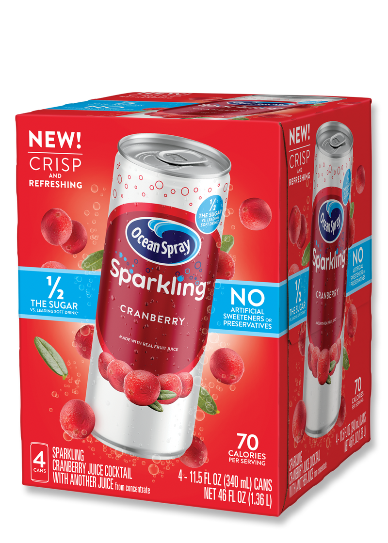 O/SPRAY SPARKLING CRANBRY 6pk