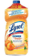 LYSOL 4IN1 CLEANER ORANGE [1.2 ltr]