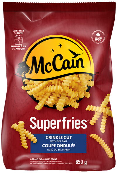 MC SUPERFRIES CRNKLE CUT 650g
