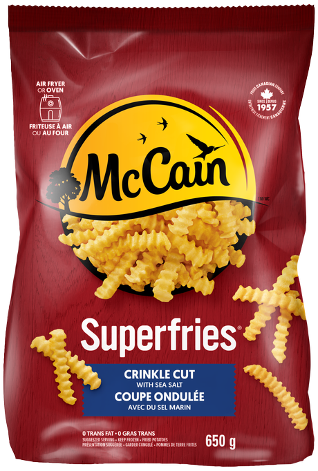 MC SUPERFRIES CRNKLE CUT 650g