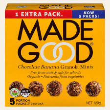 MADE GOOD CHOC BANA GRAN MINI [5 ea]