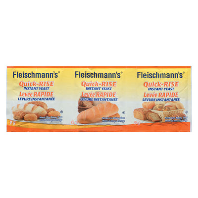 FLSCHMANNS DRY QUICKRISE YEAST [3 PK]
