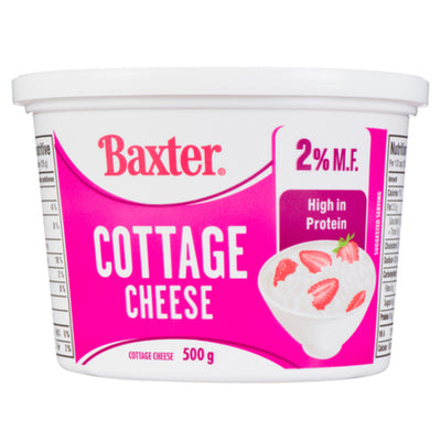 BAXTER 2% COTTAGE CHEESE 500ML [500 GM]