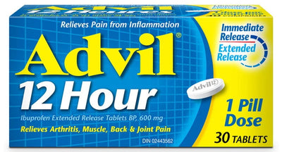 ADVIL 12HR 600MG [30 pcs]