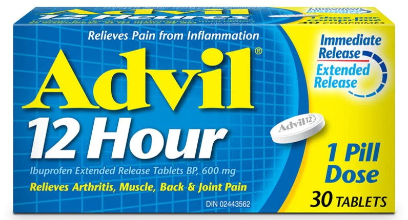 ADVIL 12HR 600MG [30 pcs]
