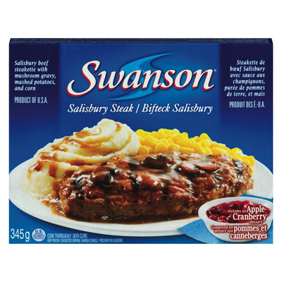 SWANSON DINNER SALISBURY STEAK [345 GM]