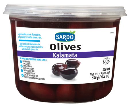 SARDOS GREEK KALAMATA OLIVES [500 ml]