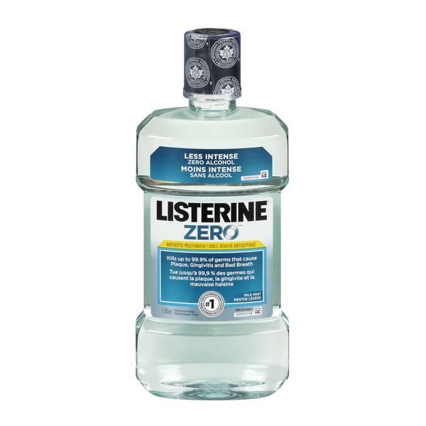 LISTERINE ZERO MILD MINT 1L