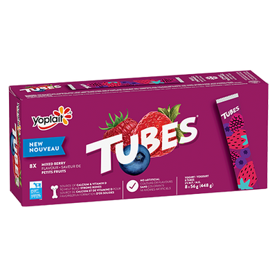 YOPLAIT YOGURT TUBES MIX BERRY [448 g]