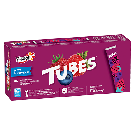 YOPLAIT YOGURT TUBES MIX BERRY [448 g]