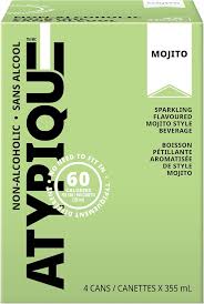 ATYPIQUE MOJITO NON ALCOH 4pk [4 ea]