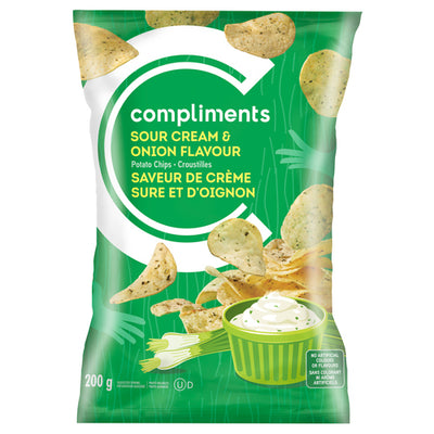 COMP SOUR CREAM & ONION POTATO [200 g]