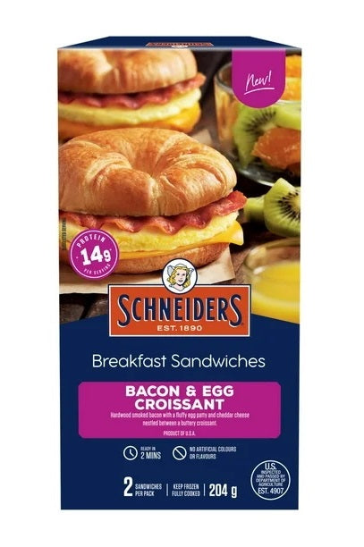 SCHN BACON & EGG CROISSANT [204 g]