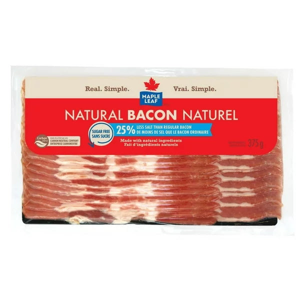 ML REDUCED SALT BACON 375g