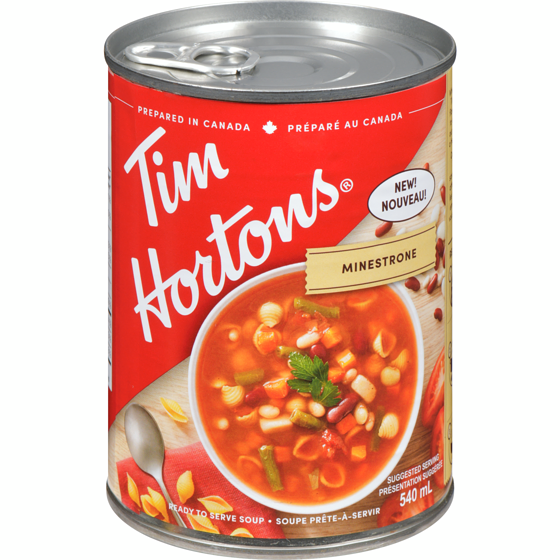 TIM HORTN SOUP MINESTRONE [540 ml]