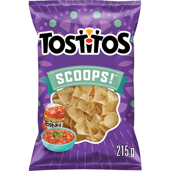 TOSTITOS SCOOPS CHIPS 215g
