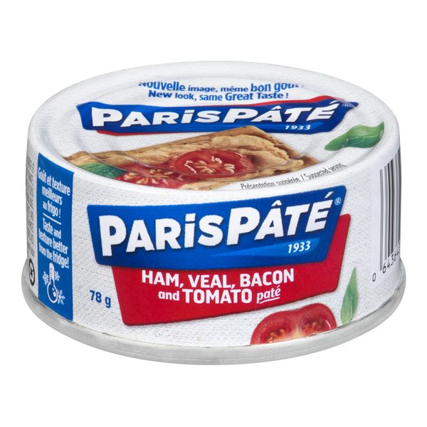 PARIS PATE HAM VEAL/BACON/TOM [78 g]