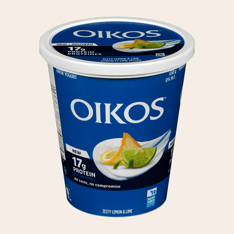 OIKOS YGRT 8% LIME LEMON ZEST [650 g]