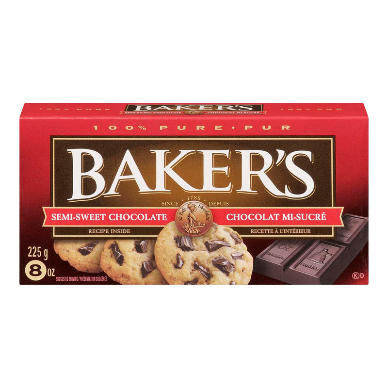 BAKERS CHOCOLT SEMI SWEET [225 GM]