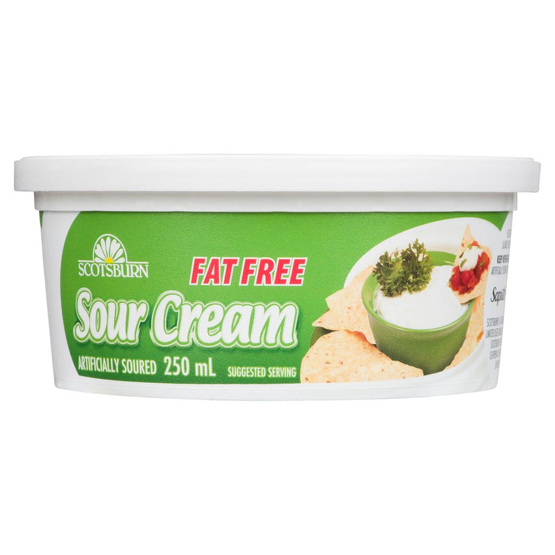 SCOTSBURN FAT FREE SOUR CREAM [250 ml]