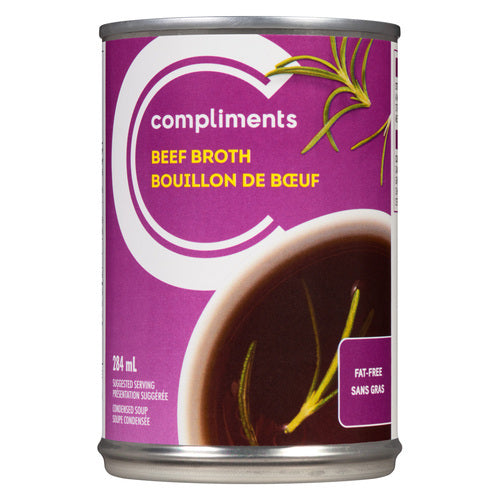 COMPLMNT BEEF BROTH 284ml