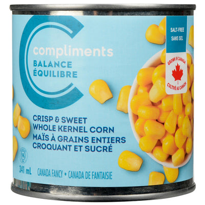 COMPBAL SWEET CORN LW SALT [341 ml]