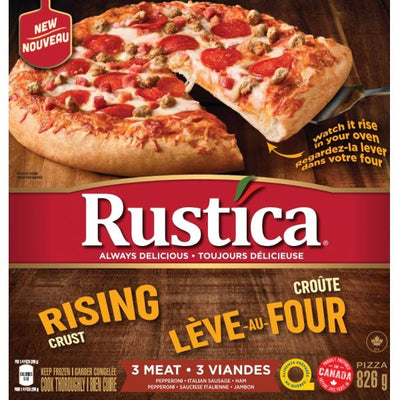 RUSTICA PIZZA RISE CRST 3 MEAT [772 g]